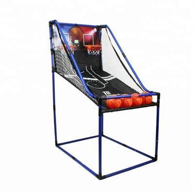 China Eco - Friendly Indoor Games PVC Tube Basketball Shooting Machine for sale