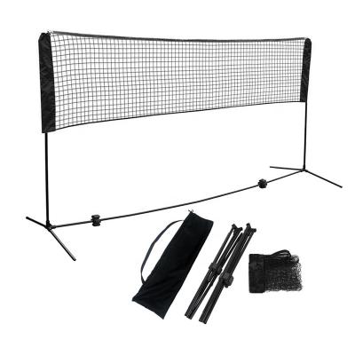 China 3M Factory Direct Sales Folding Lightweight Adjustable Height Portable Badminton Net Rack for sale