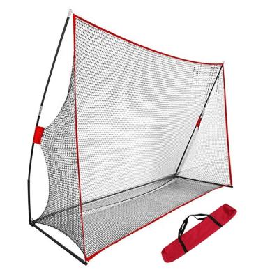 China Factory wholesale price durable high quality portable long folding golf chipping net and golf hitting practice net for sale