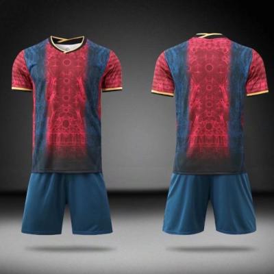 China Dropshipping Breathable Hot Sale Soccer Jersey Sports Custom Football Uniforms Soccer Jersey for sale