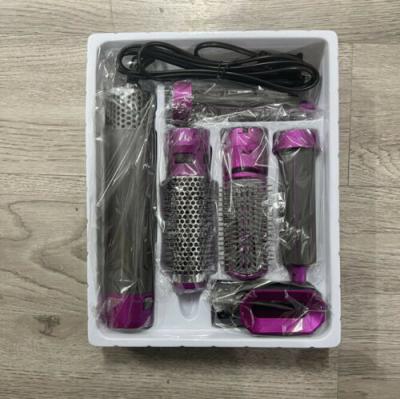 China New Tourmaline Hair Curling Wand 5p Hair Curler Set Drier Style 5 Brush Curlers In 1 Professional Interchangeable Hair Curler for sale