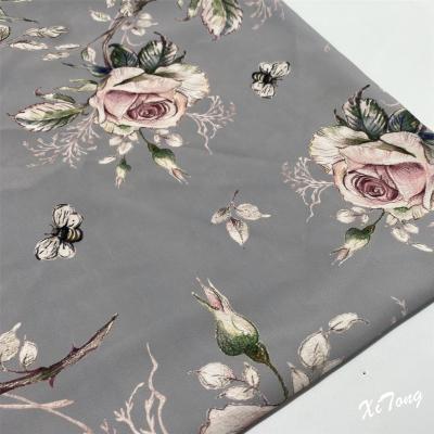 China 80D*80D stretch in stock fabric SPH printed fabric woven POLYESTER CHIFFON SPANDEX fabric for women garment for sale