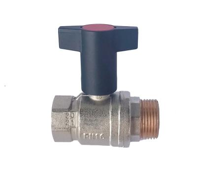 China Factory direct low price straight type water brass ball valve FXM for sale