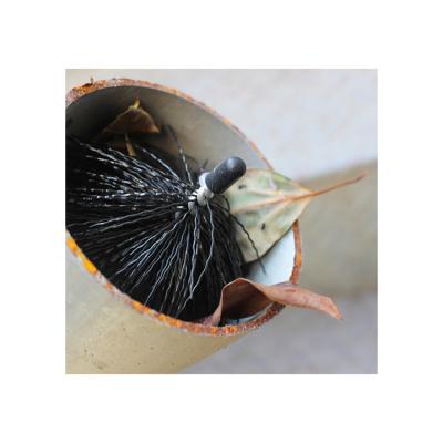 China 0.45MM pp CRUMPLED WAVE SHAPE FILAMENT sale high quality good price twisted wire cleaning brush roof sweeper brush for sale