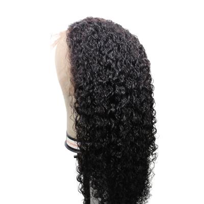 China 100% Deep Curly Deep Curly Wigs 4x4 Lace Frontal Wig 100% Lace Frontal Virgin Hair Wig for sale