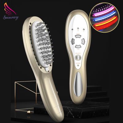 China Wholesale Custom Colorful Electric Protable Women Hair Care Brush Massager For Hair Care Comb for sale