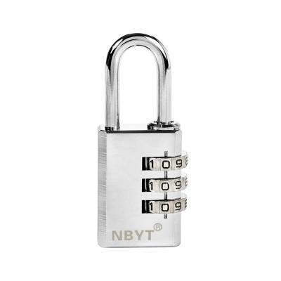 China Window 304 Stainless Steel Shackle Combination Lock, Locker, Toolbox, Small Door, Outdoor, Rustproof, Waterproof for sale