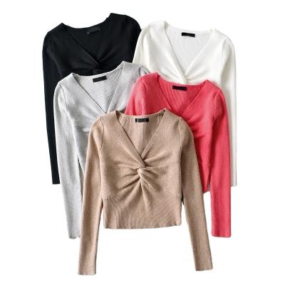 China China Manufacturer New Style Women Anti-wrinkle S V-Neckline Sleeve Sweater 'long sleeve cardigan sexy long sleeve cardigan for sale