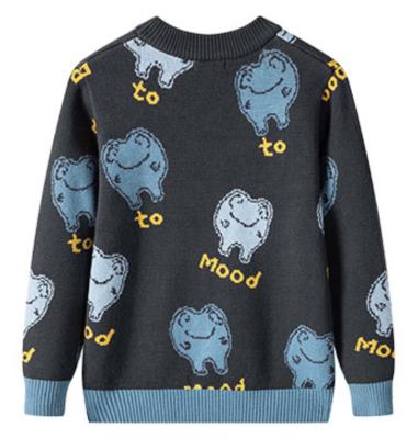 China Boys Autumn And Winter Clothing Boys Sweaters New Style Fashionable Children's Wholesale Anti-shrink Cotton for sale