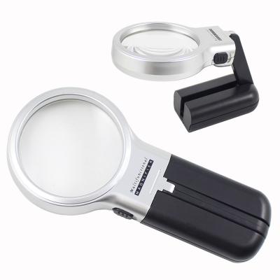 China Amazon Hot Sale 7006 LED Folding Plastic Folding Magnifier For Reading for sale