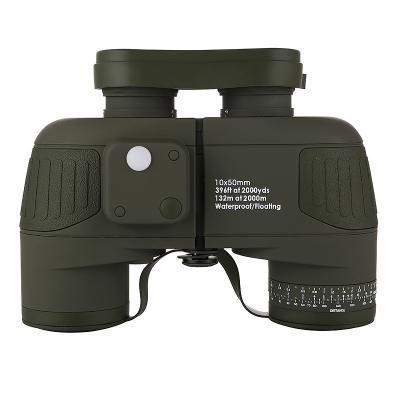 China 10X50 Navigation Military Compass Night Vision Telescope Waterproof Low Illumination Binoculars YUTP750 for sale