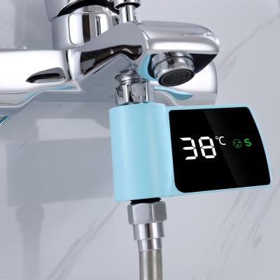 China Metered Faucets POUR Thermostatic High Flow Sensor Shower System Smart Water Shower Controller for sale