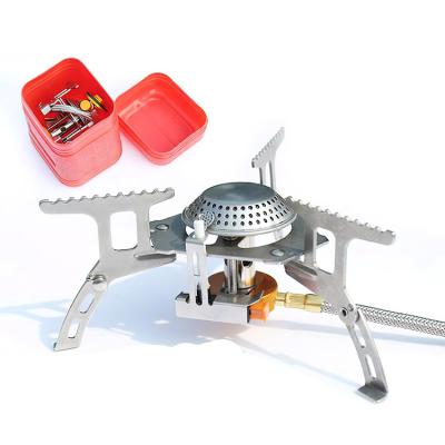 China Outdoor Activities Outdoor Professional Picnic Folding Push Button Tourist Camp Tent Stove From China for sale