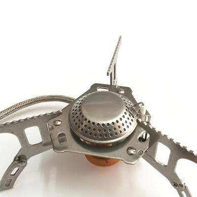 China Outdoor Activities Factory Direct Backpacking Aluminium Alloy Split Camping Stove Mini With Best Price for sale