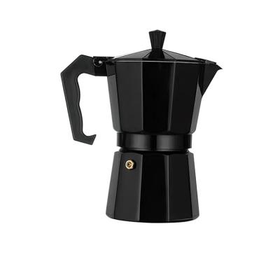 China Sustainable Hot Sale Convenient Stovestop Coffee Italian Moka Pot For Coffee Brewing for sale