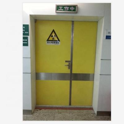 China Heat Insulation HPL Lead Sheet X-Ray Shielding Swing Door for Hospital CT Room, High Pressure Laminate Door for sale