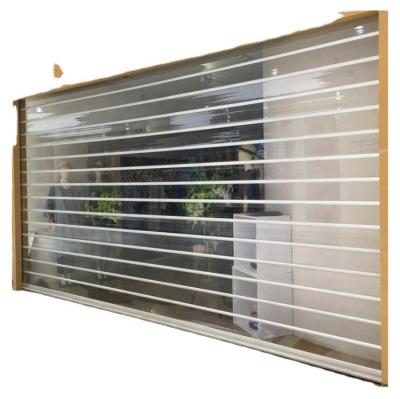 China Yiwu Modern Transparent Grill Rolling Door, Aluminum Grill Roller Shutter for sale