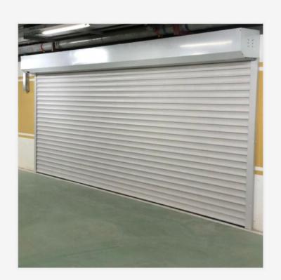 China Guangzhou Anti Theft Galvanized Steel Rolling Windproof Shop Door Front for sale