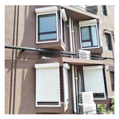 China Waterproof window roller shutter, security window shutter for sale