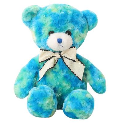 China Popular New Product Cute Plush Toys Rainbow Color Teddy Bear Soft Toy Teddy Bear Plushies Valentines Day Gift for sale