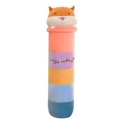 China Home.Restaurant.Hotel.Wedding. Super Markets Promotions New Arrival Rainbow Big Bunch Long Hamster Plush Toy Giant Stuffed Animals Doll Stuffed Soft Hamster Plush ToysPillow for sale