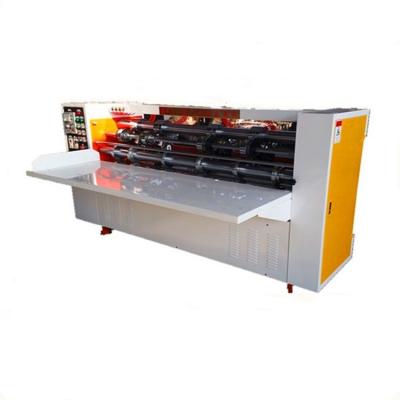 China Factory Blade Slitter Marker Machine / Cardboard Sheet Cutter Corrugated Cardboard Thin Slitting Machine for sale