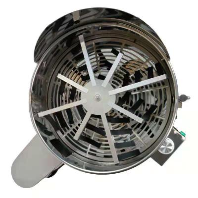 China Anti-Slip Hydroponics18inch Stainless Steel Automatic Commercial Twisted Wet Electric Bud Leaf Trimmer for sale