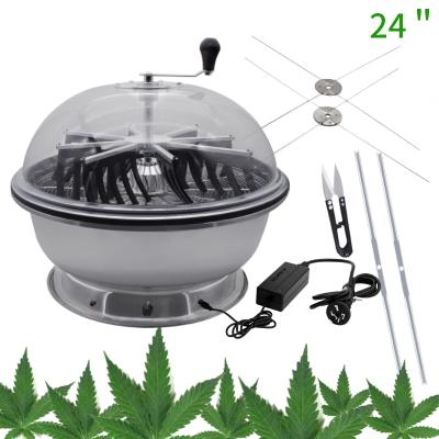 China 2-Stroke 24inch Weed Bowl Leaf Weed Trimmer Plant Automatic Flower Trimming Machine Wet Dry Wet Trimmer for sale