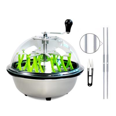 China Newest Bowl Style Stainless Steel Hydroponic Bud Leaves Trimmer Hand Bowl Leaf Plant Flower Trimmer for sale