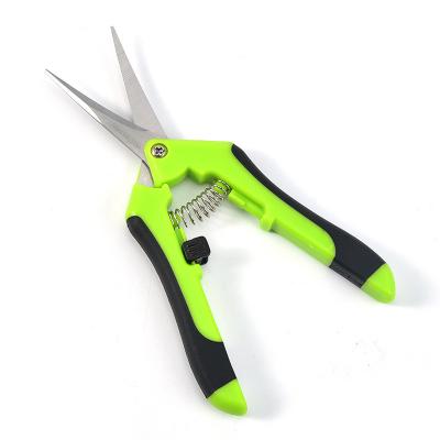 China Universal Workshop Scissors Cutting Shears Straight Steel Blade Hand Pruner For Garden Plants for sale