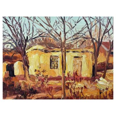 China Original decorative impressionist landscape colors painting on canvas frames for oil paintings for sale