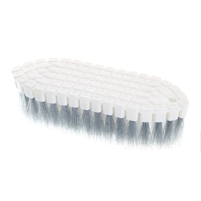 China Sustainable Creative 360 ​​Degree Soft Bristle Oval Bath Cleaning Brush For Sink Bath Tile Cleaning for sale