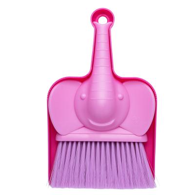 China Houshold Household Portable Cute Mini Brush Cleaning Tool and Dustpan for Office Table Cleaning for sale