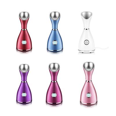 China Multi-Function Portable Handy Mini Facial Steamer Moisturizer Nano Face Humidifier Professional Mist Mist Facial Sprayer Nano Steamer for sale