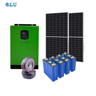 Chine 2kw 3kw 5kw 10kw off Grid Solar Power System with PV Solar Panel Battery Energy Generator à vendre