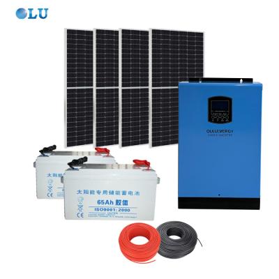 Cina Monocrystalline Silicon Off Grid Solar Power System Of 110/120/220/230V Output Voltage in vendita