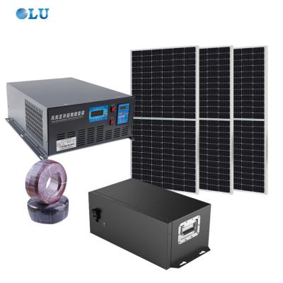 Chine Oulu FGS 48V 4000W solar wind hybrid power system 4KW controller inverter integrated machine 4KVA à vendre