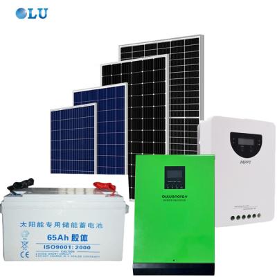 Cina Lead-Acid Battery Off Grid Solar Power System With CE, CE ISO9001 Certification in vendita