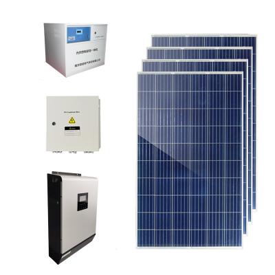 Cina Solar Panel Home Power System Full Set off Grid 1kw 2kw 3kw 4kw 5kw Solar Power System Household Solar Power Systems for Home Us in vendita