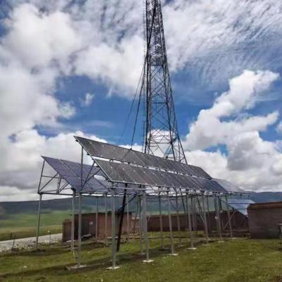 Cina 8KW Wind Hybrid Off Grid Solar Power System 24 Hours Work Time For Communication Base in vendita