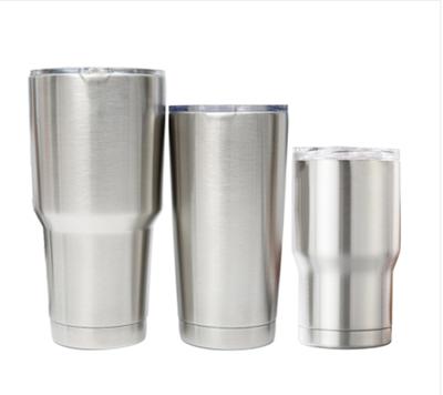 China Wholesale Car Travel Disposable Stainless Tumbler 30oz Vacuum Tumbler Cup White Stainless Steel Tumbler for sale