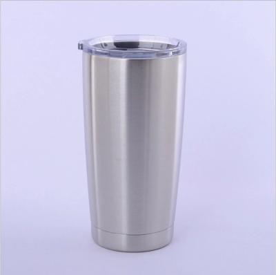 China Viable 20 Ounce Regular Tumbler With Lid Stainless Steel Travel Mug Double Wall Car Tumbler for sale