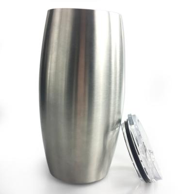 China New Sustainable 25oz Football Tumbler Stainless Steel Barrel Tumbler Cups Water Bottles Steel Tumbler for sale