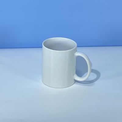 China Hot Selling Ceramic 11oz Sublimation Stocked Mugs With Handle Sublimation Mugs Coffee Mug Water Mug for sale