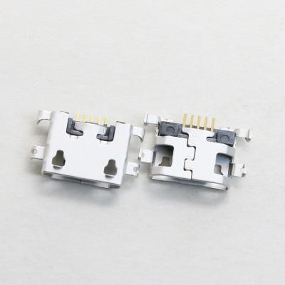 China Mobile phone USB Android MICRO female charging port is suitable for Lenovo mobile phone repair tail plug charging left connector for sale