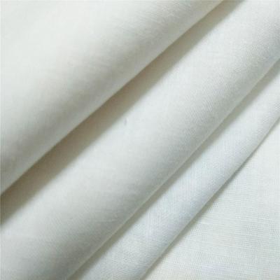 China 30s*30s 78x65 anti-static wholesale linen cotton fabric for bedding set, bleached cotton fabric roll for sale