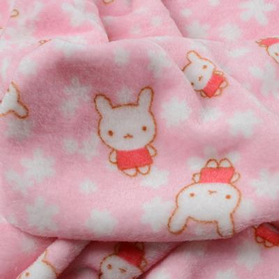 China China factory hot sale anti static heavy weight knitted warp polyester flannel fabric for sale