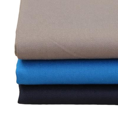 China Waterproof Twill Fabric Textile Waitress Waitress Clothes TC Dyed Denim Fabric Workwear Fabric for sale