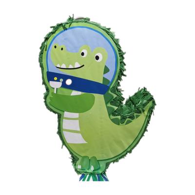 China Disposable Eco-friendly Wholesale Crocodile Shaped Pinata Children's Birthday Party Festival Party Customized Pinata for sale