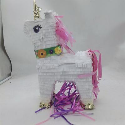 China Paper+cad board festival event party supplies unicorn wholesale pinata maker pinata mini unicorn pinata for sale